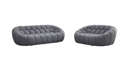 MI-2126 Bubbles 3pc Grey Living Room Set