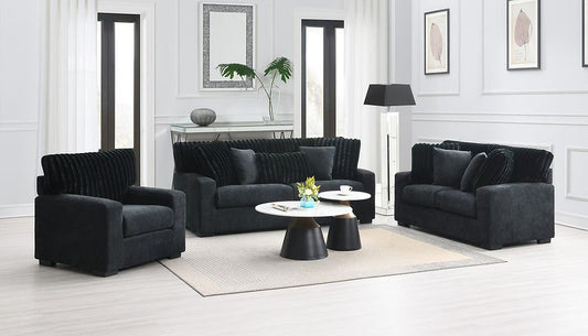 S1800 Tarra Black Living Room Set