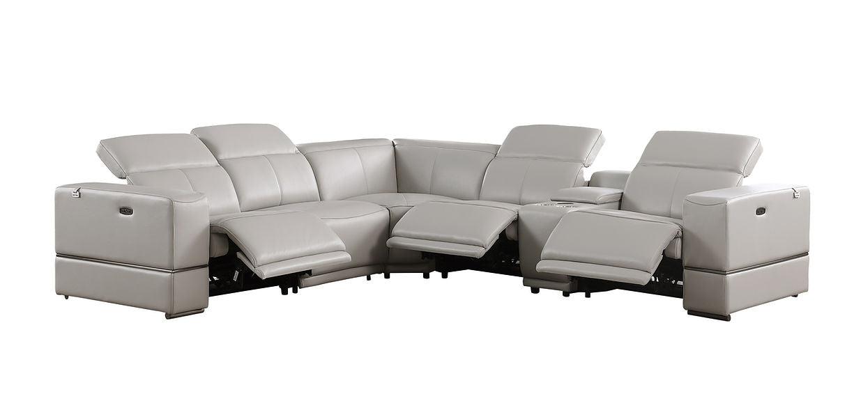 MI-1122-6pcs Franco (L.T. Grey)Sectional