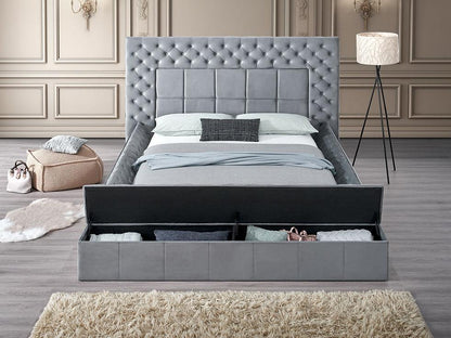 B9015 Emerald Grey King Bed