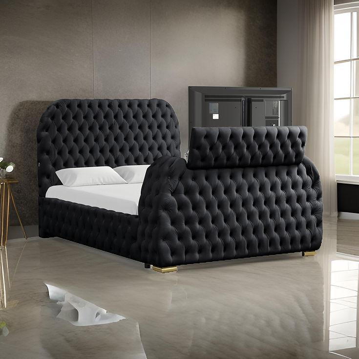 B8010 Royal (Black) Queen Bed