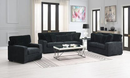 S1800 Tarra Black Living Room Set