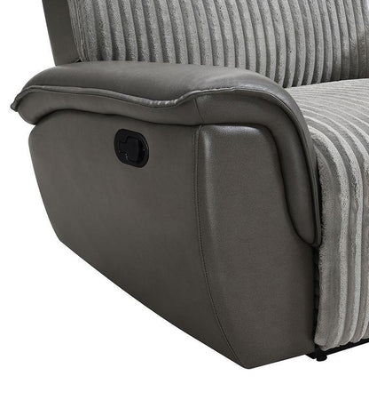 S9112 Twist (Grey) Reclining Living Room Set