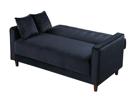 S350 Cozy Adjustable Bed (Black)  Sofa And Loveseat