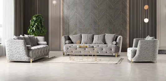 Elit Grey Living Room Set