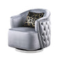 S2004 Mila Light Grey Velvet Living Room Set