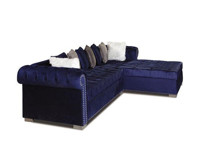 S8186 Milan Sectional (Blue)