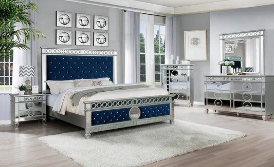 B1852 Bella (Blue Velvet) Bedroom Set