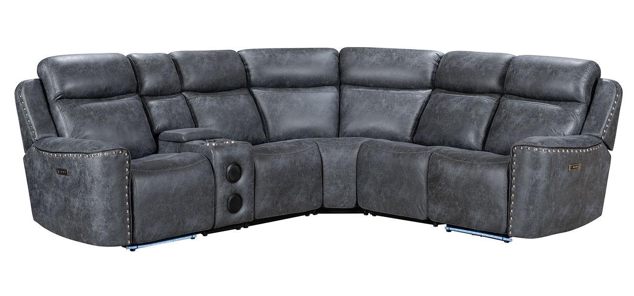 S7900 Romi (Grey) Power Reclining Sectional