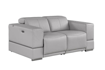 MI-1122 Franco 3pcs (L.T. Grey) Power Reclining  Living Room Set