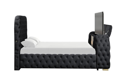 B8010 Royal (Black) King Bed