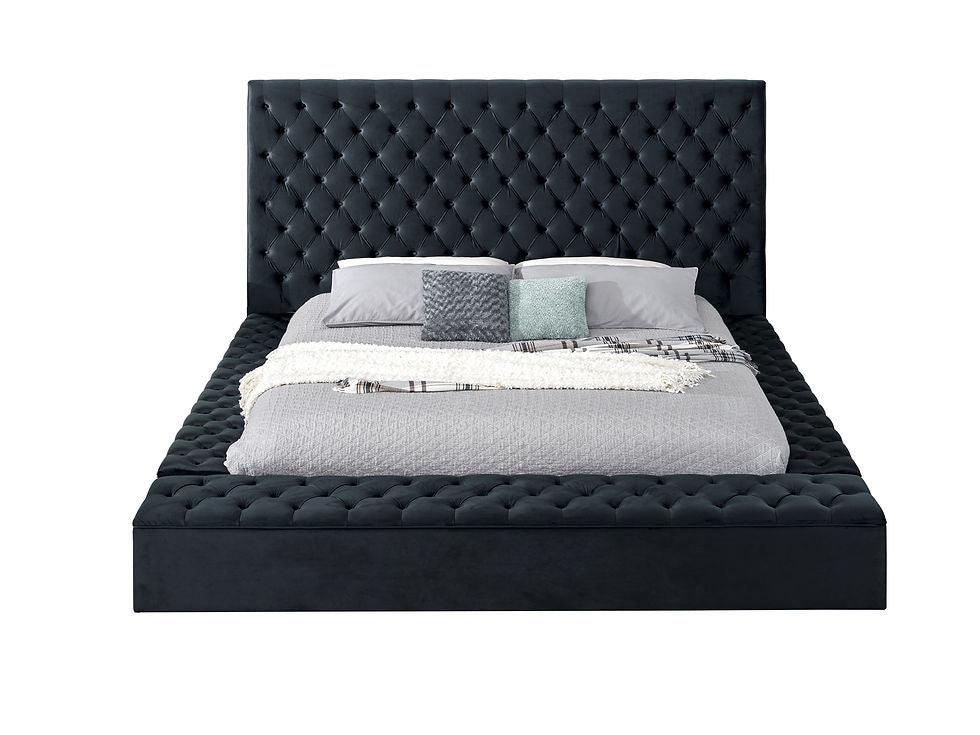 B8012 CATALINA II Black King Bed