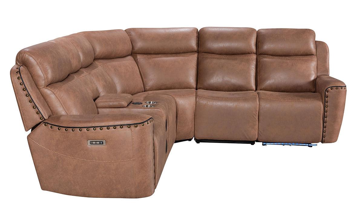 S7900 Romi (Brown) Power Reclining Sectional