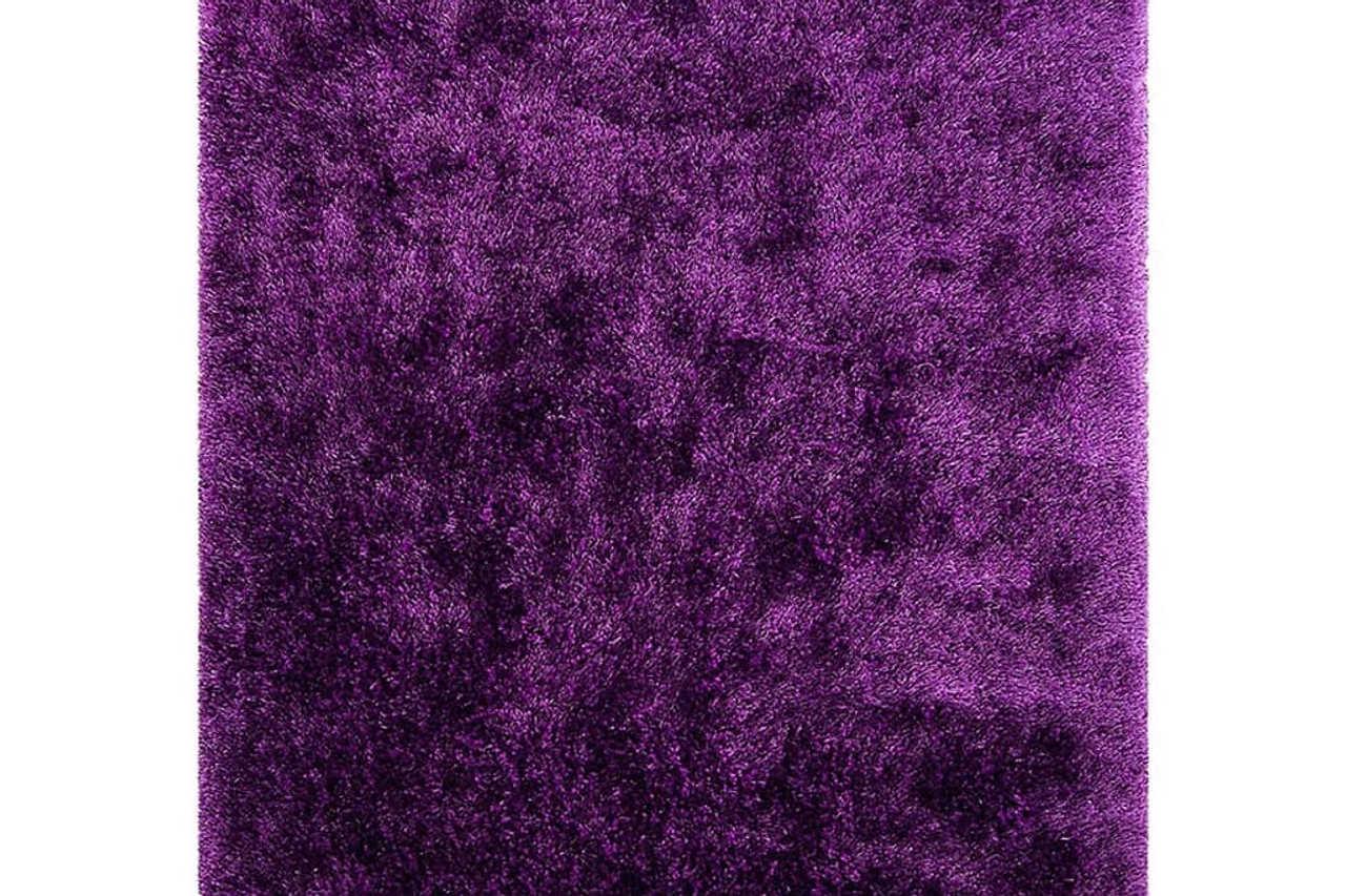 Afro Shag Violet Area Rug