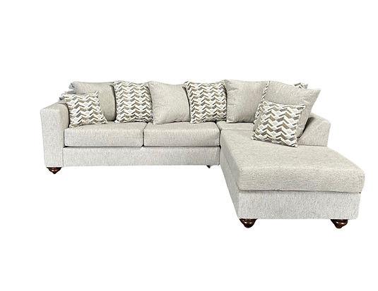 S325 Decora Grey 2pcs Sectional