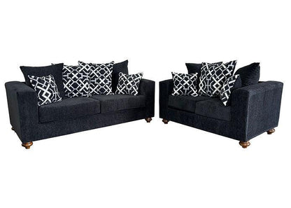 S305 Graphite Sofa And Loveseat