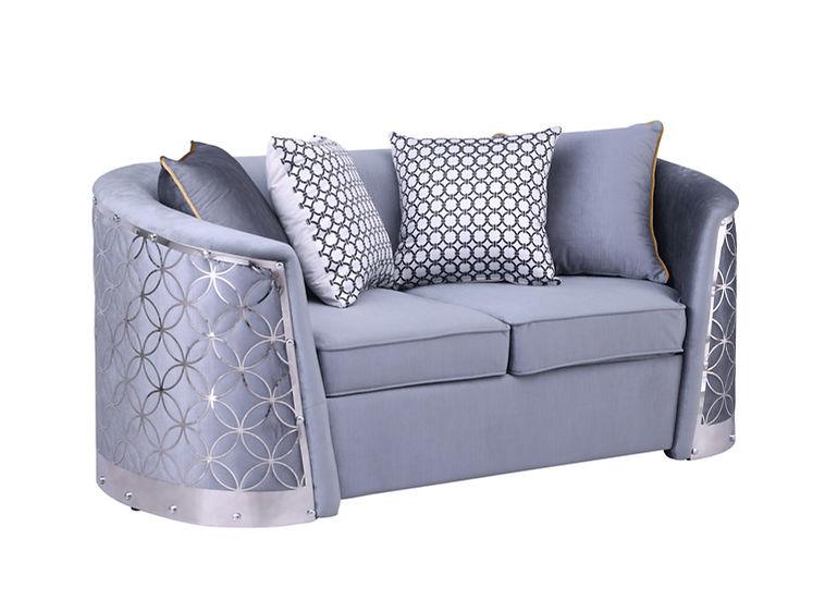 S3800 Athena (Grey) Living Room Set