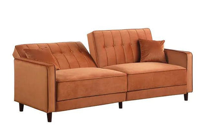 S350 Cozy Adjustable Bed (Rust)  Sofa And Loveseat