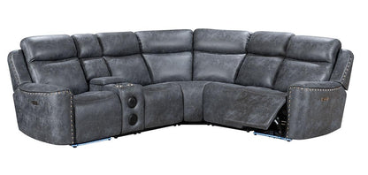 S7900 Romi (Grey) Power Reclining Sectional