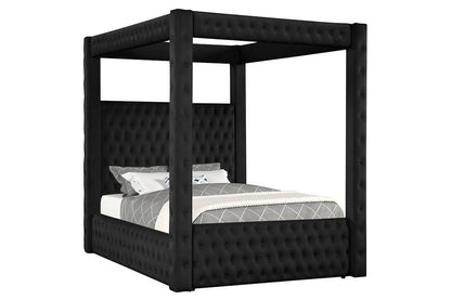 B8013 Mansion (Black) Queen Bed