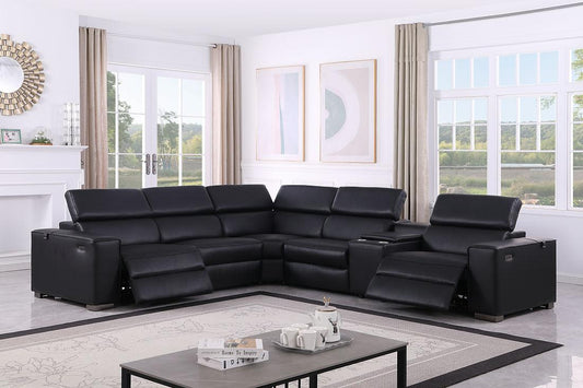 MI-631-6Pcs Picasso (Black 2 Power) Sectional