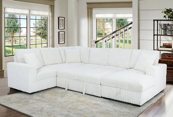 S3661 RAHA (BEIGE) Sectional