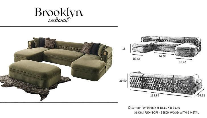 Brooklyn Sectional (Grey)