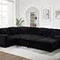 S3661 RAHA (BLACK) Sectional