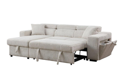 S8977 Bonaterra Beige Reversible Sectional