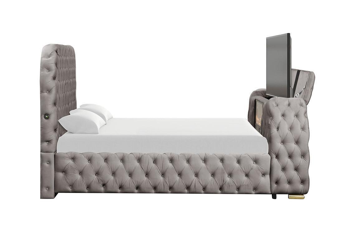 B8010 Royal (Grey) Queen Bed