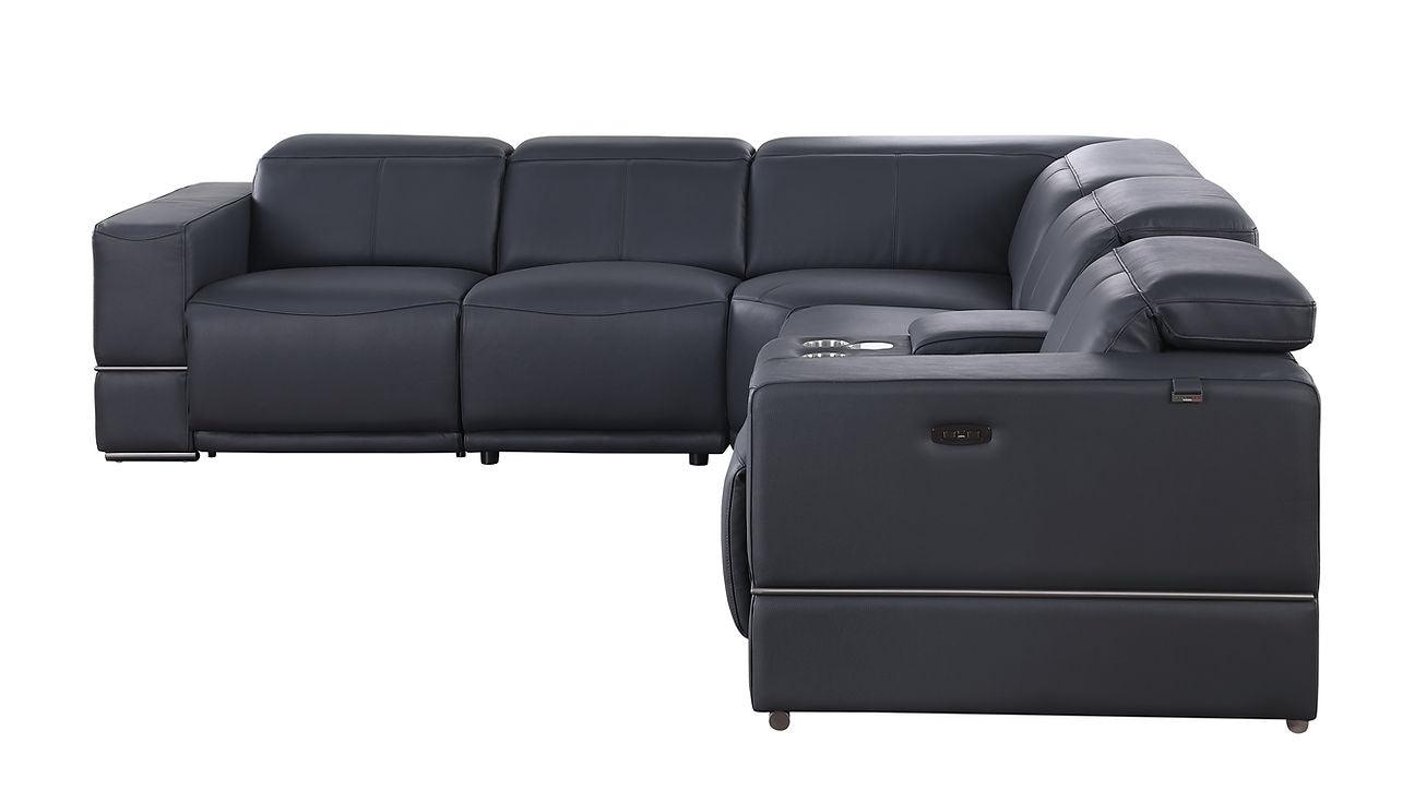 MI-1122-6pcs Franco(DK. Navy 2 Power) Sectional