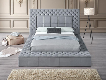 B9015 Emerald Grey King Bed