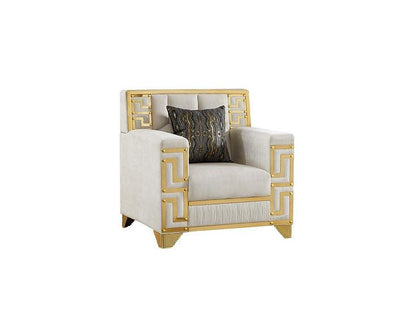 S3700 Hira (Cream) Living Room Set