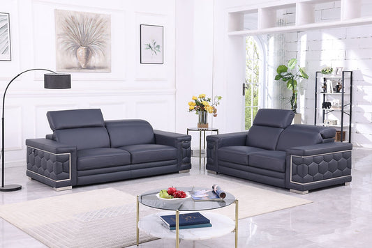 MI-1250 Favo Dark Navy Living Room set