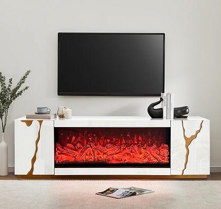 A-TV01 ROSA WHITE TV  Stand