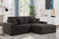 S859 Comfy 2pcs (Grey) Sectional