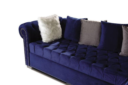 S8186 Milan Sectional (Blue)