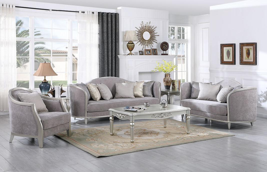 S6226 Bellisimo 3PC (Grey) Living Room Set