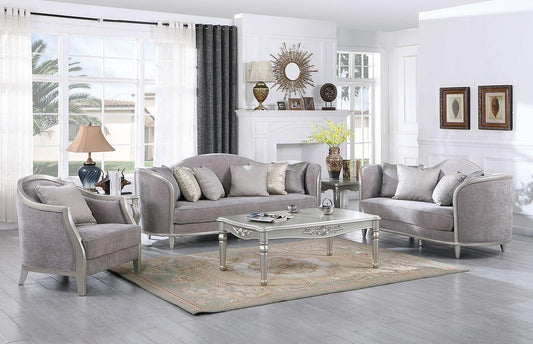 S6226 Bellisimo 3PC (Grey) Living Room Set