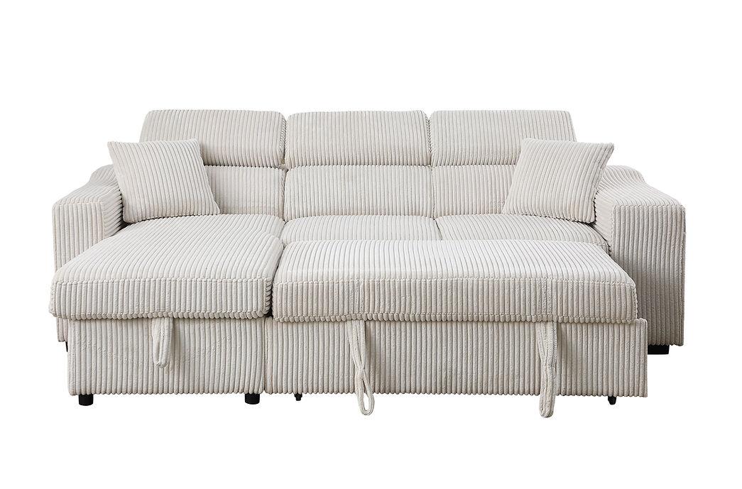 S8977 Bonaterra Beige Reversible Sectional