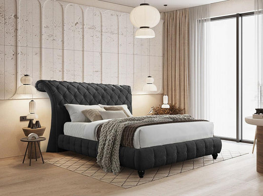 B8560 Everly (Black) Queen Bed