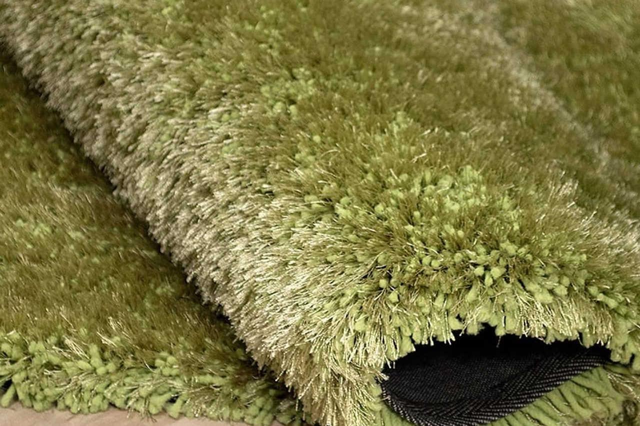 Afro Shag Lime Green Area Rug