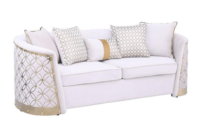 S3800 Athena (Cream) Living Room Set