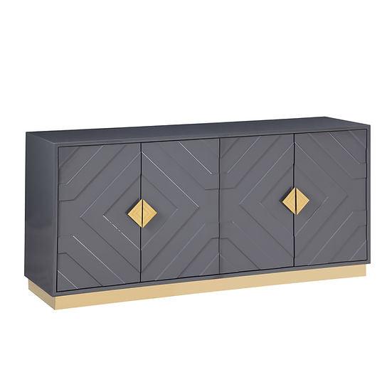 A-C12 Paros Grey Console Table