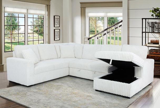 S3661 RAHA (BEIGE) Sectional