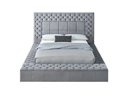 B9015 Emerald Grey King Bed