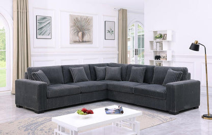 S861 Comfy II Grey Sectional