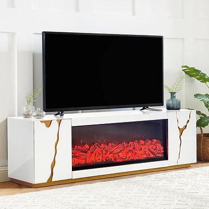 A-TV01 ROSA WHITE TV  Stand