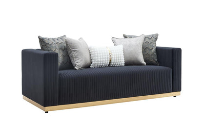 S3168 Alisha (Black)  Living Room Set