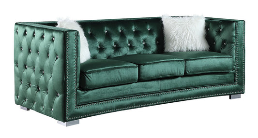 S4111 Paris Green Living Room Set